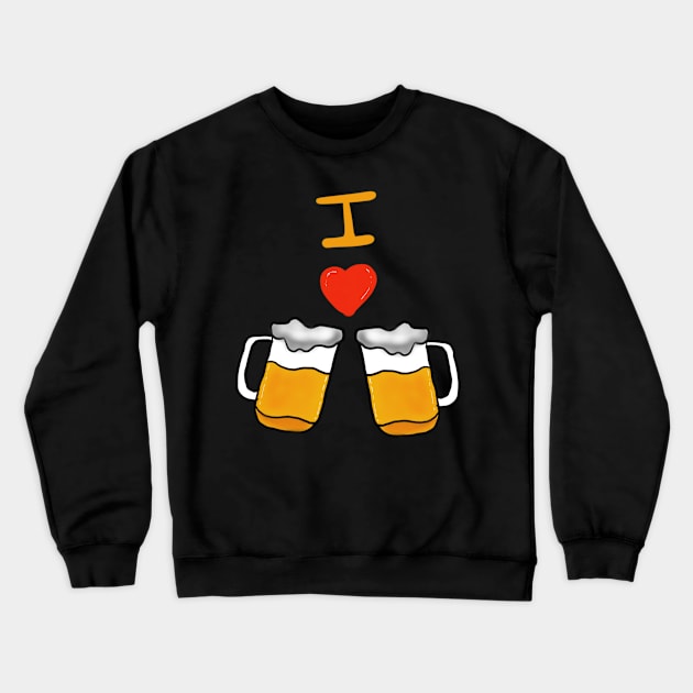 Enjoy Beer Crewneck Sweatshirt by Joker & Angel